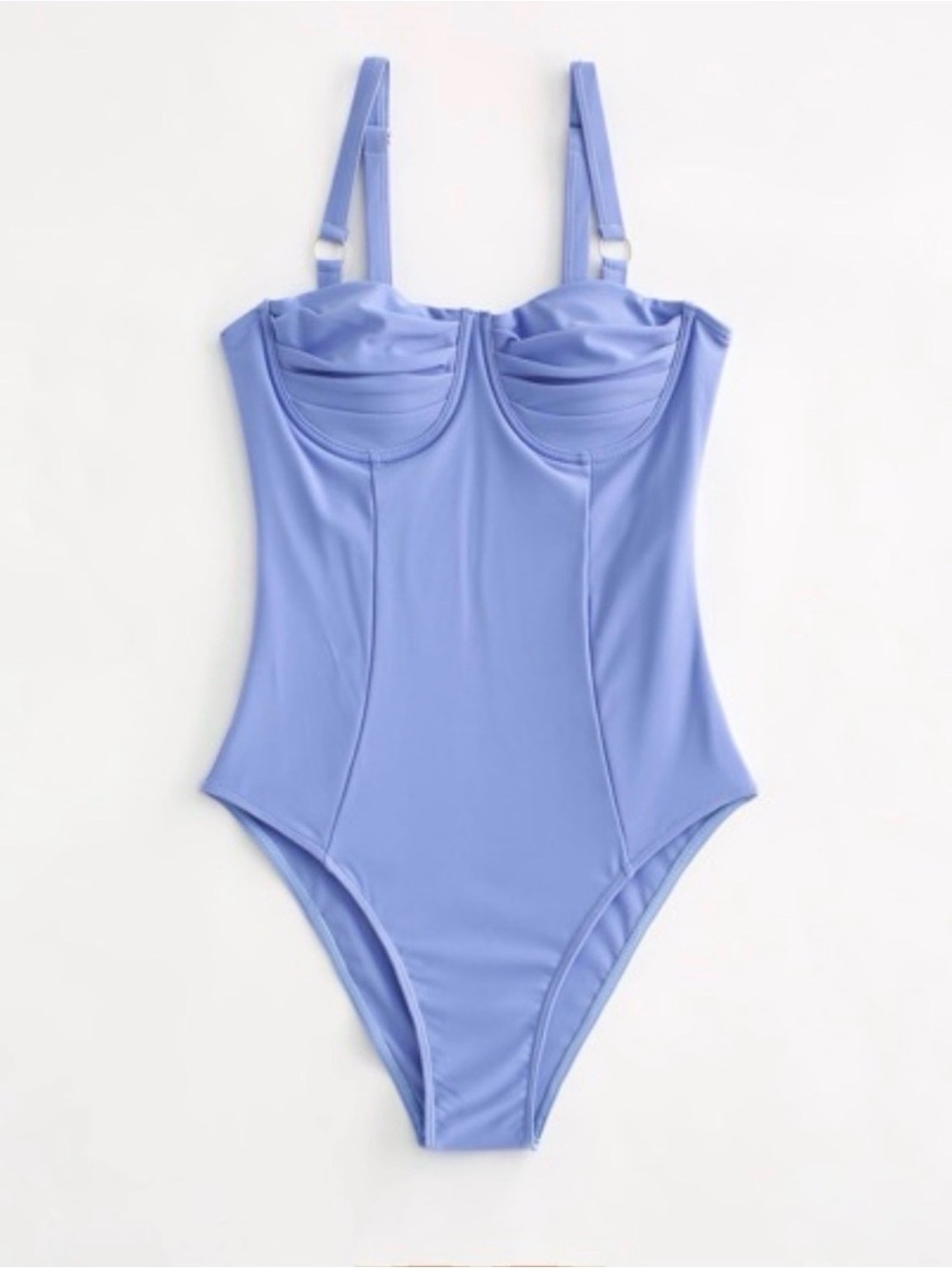 New One-Piece Swimsuit with Adjustable Straps